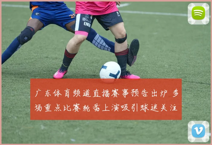 广东体育频道直播赛事预告出炉 多场重点比赛轮番上演吸引球迷关注