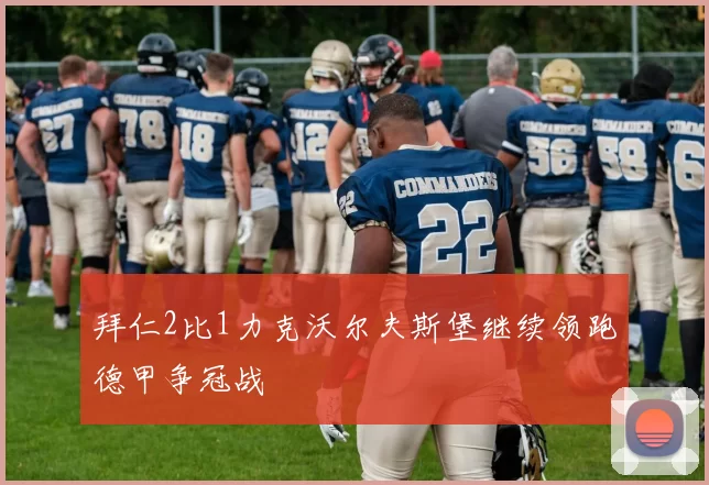 拜仁2比1力克沃尔夫斯堡继续领跑德甲争冠战