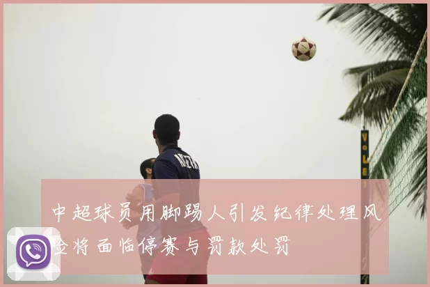 中超球员用脚踢人引发纪律处理风险将面临停赛与罚款处罚